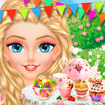 Fairy Princess Tea Party - Kids Cooking & Beauty Salon! Girls Game LOGO-APP點子