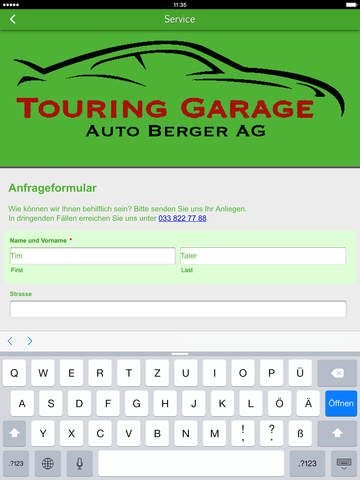 【免費生活App】Touring Garage Auto Berger AG-APP點子