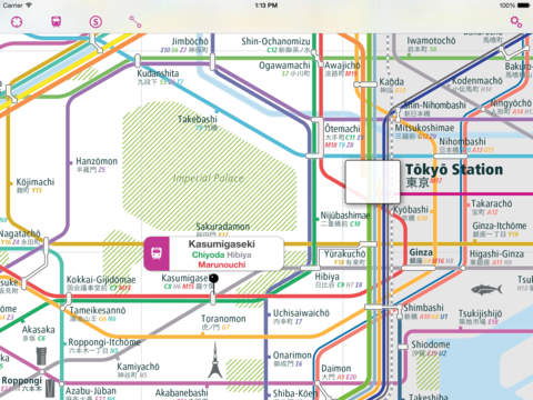【免費旅遊App】Tokyo Rail Map+ Lite • Yokohama, Saitama, Chiba-APP點子