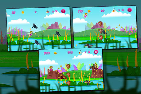 A Little Fairy Princess defends the magical forest - A free fairytale world made for young girls screenshot 2