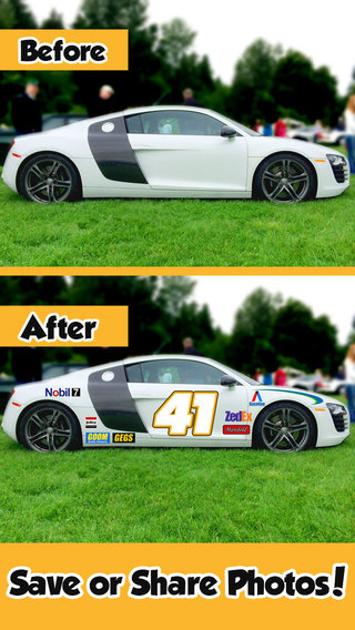 【免費娛樂App】Stock Car Photobooth - Auto Racing Stickers and Graphics for Your Racecar-APP點子