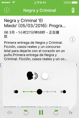 OnePodcast – Edición “Negra y Criminal” screenshot 2