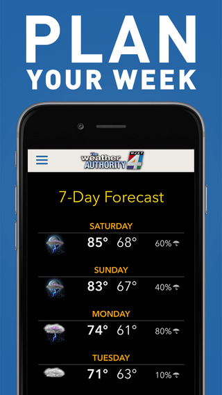 【免費天氣App】WJXT: The Weather Authority-APP點子