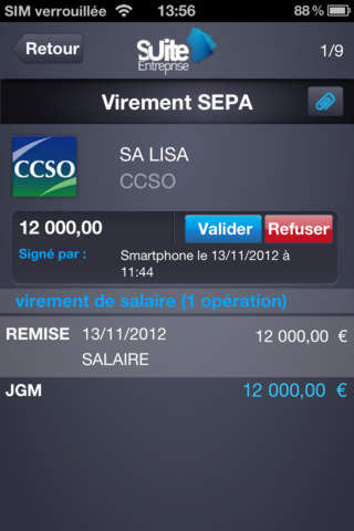 Suite Entreprise Mobile CCSO screenshot 4
