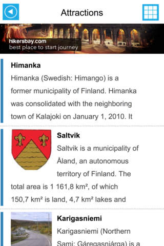 Finland Offline GPS Map & Travel Guide Free screenshot 3