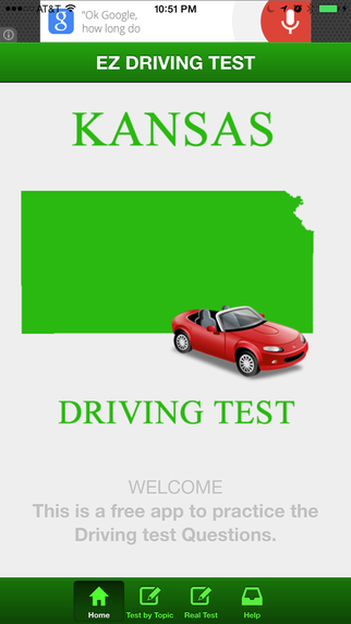 Kansas Basic Driving Test