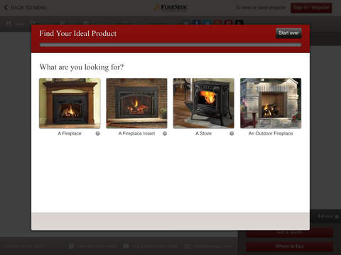 Hearth by Design - 3D Fireplace Designer Fireside.com screenshot 3