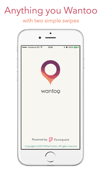 Wantoo - Swipe to discover new places to eat drink and have fun