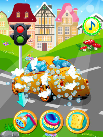 【免費遊戲App】Kid Car Wash-APP點子