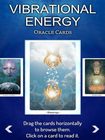 【免費生活App】Vibrational Energy Oracle Cards-APP點子