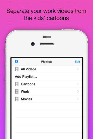 Run VT — Video Playlist Manager screenshot 3