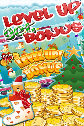 ' 777 ' Merry Christmas Slots PRO - Get big bonus present in this christmas socks screenshot 2
