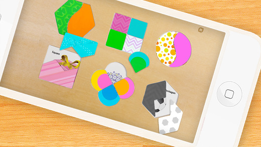 Shape matching puzzle for iPhone