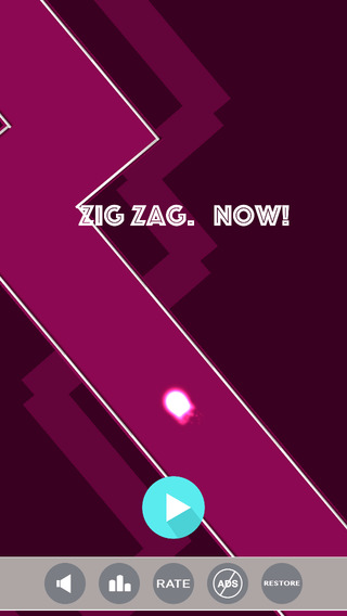 Zig Zag line - The impossible game