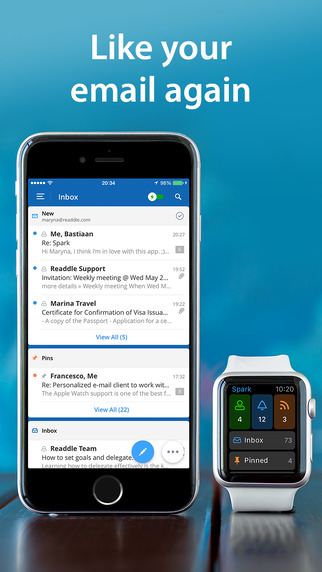 Spark - fast and smart email for your iPhone