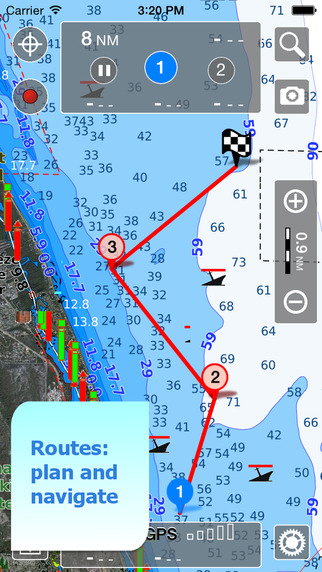 【免費交通運輸App】Aqua Map UK & Ireland HD Pro - Offline Nautical Charts-APP點子