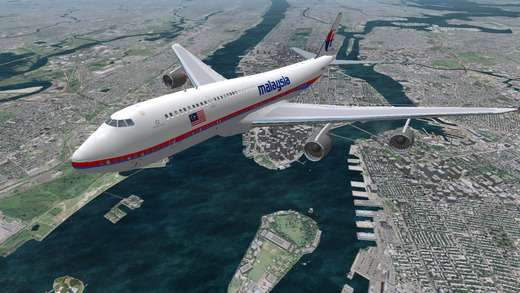 Boeing Flight Simulator 2014 Free - Flying in New York City Real World