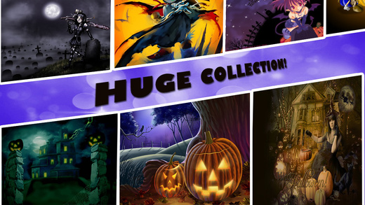 【免費攝影App】Wonderful Halloween Wallpapers & Backgrounds HD for iPhone and iPod: With Awesome Shelves & Frames-APP點子