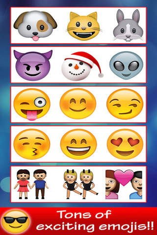 Emoticons On Happy Faces - Emoji Picture Creator With Image Resizer For Funny Face screenshot 2
