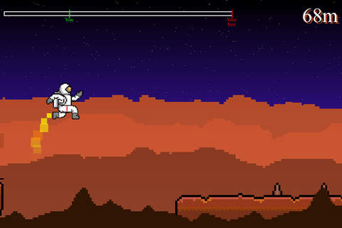 Mars Dash - How Far Can You Run Ceaselessly on Mars? screenshot 3