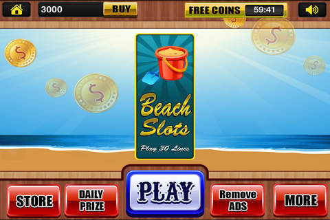 AAA Beach Party Double-down Casino Craze - Fun House in Vegas Spin & Win Best Big Prizes Slots Free screenshot 3