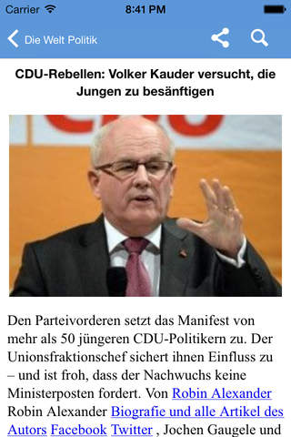 Deutsche Nachrichten screenshot 2