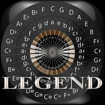 Circle of 5ths Legend LOGO-APP點子