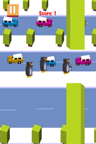 A Flying Penguins In The Block - Cross Them In The City For World-Wide Survival PRO screenshot 2