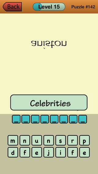 【免費遊戲App】Guess The Mirror Words-APP點子