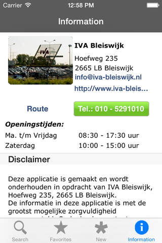 IVA Bleiswijk OccasionApp screenshot 2