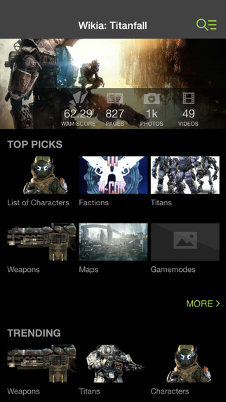 【免費書籍App】Wikia: Titanfall Fan App-APP點子