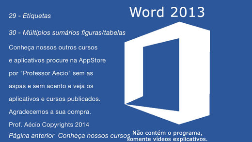 【免費教育App】Tutorial for Word 2013 Gratis Portugues-APP點子