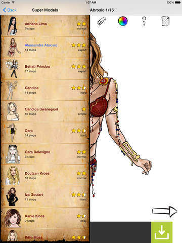 【免費旅遊App】Learn To Draw : VS Fashion Models-APP點子