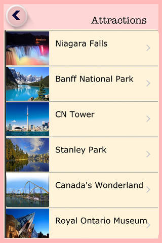 Canada Tourism Choice screenshot 4