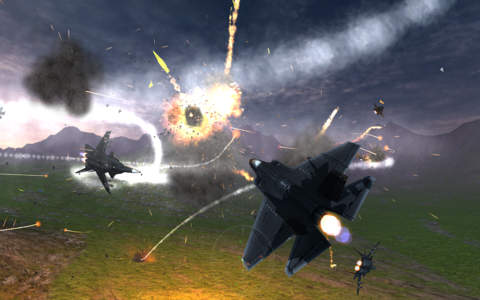Sky Piercing Bullet HD - Flight Simulator screenshot 3