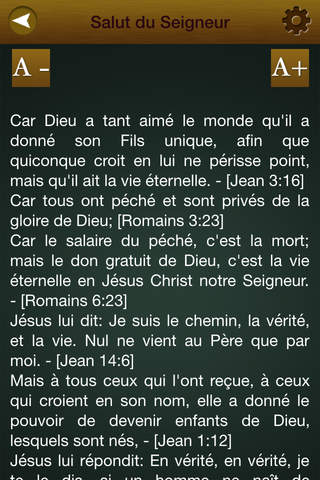 French Bible Audio - La Sainte screenshot 4