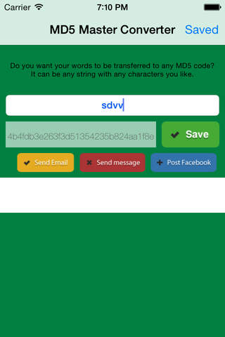 MD5 Encode Decode kMT screenshot 2