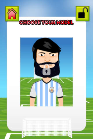 A Soccer Stars Celebrity Shave (Shaving) - Makeover Beard Salon Me Game For Kids Free screenshot 2