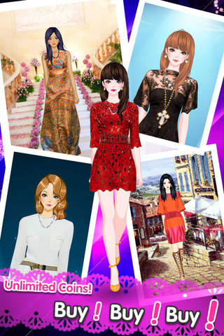 Model Mania - dress up game for girls screenshot 2