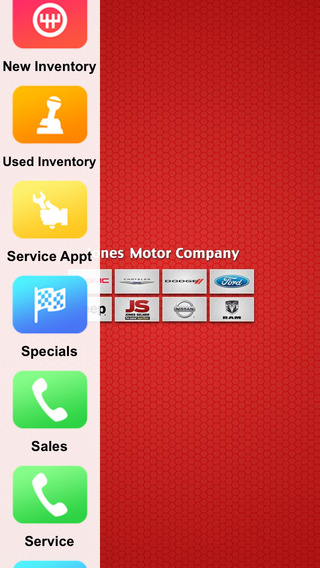 Jones Motor Company Dealer App