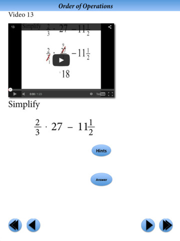 Multiplying Fractions Part 3 screenshot 2