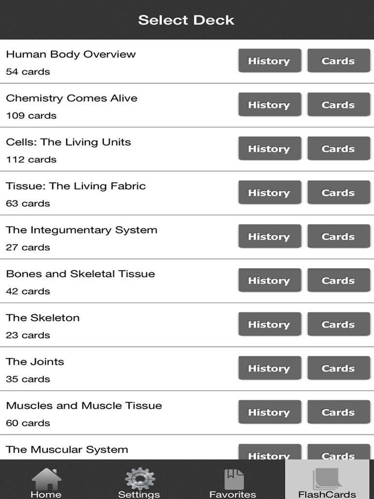 App Shopper Human Biology Flashcards (Education)