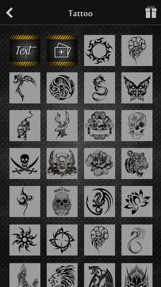 【免費生活App】Tattoo Designer HD - Photo Maker to try tattoo on body art inked & add artist text on pic-APP點子