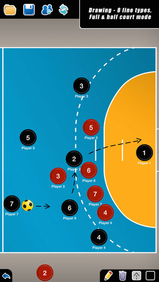 【免費運動App】Coach Tactical Board for Handball-APP點子