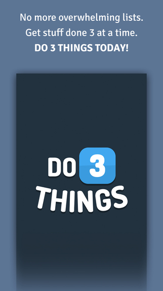 免費下載生產應用APP|Create Habits & Get Things Done with Do 3 Things app開箱文|APP開箱王