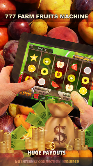Farm Fruits Machine Slots - FREE Slot Game Casino Roulette