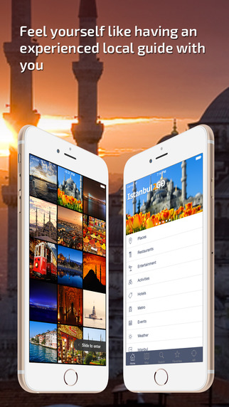 Istanbul Travel Guide offline city map