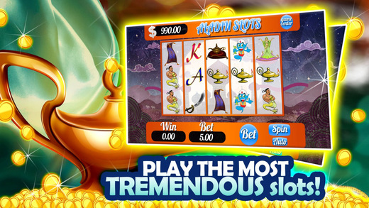 【免費遊戲App】Aladdin Magic Lamp Free Slots Adventures - Genie Jackpot Bonus Classic Casino Slot Machine-APP點子