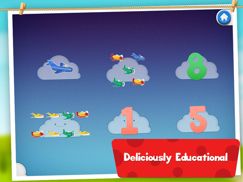 免費下載教育APP|Air Plane Numbers Count & Quantity hiding Peekaboo Puzzle : Teaching Math Series for kids of Montessori Free app開箱文|APP開箱王
