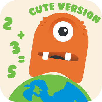 Kids Math Game For Alien Cute Version LOGO-APP點子